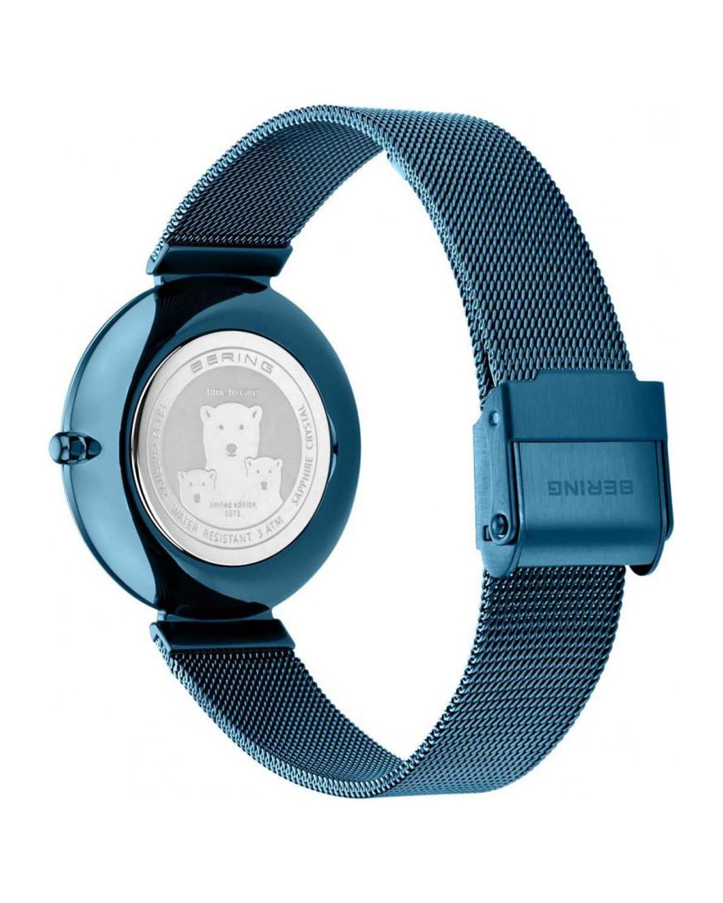 Bering Time Blue 18132-Charity2 Ladies Charity Watch