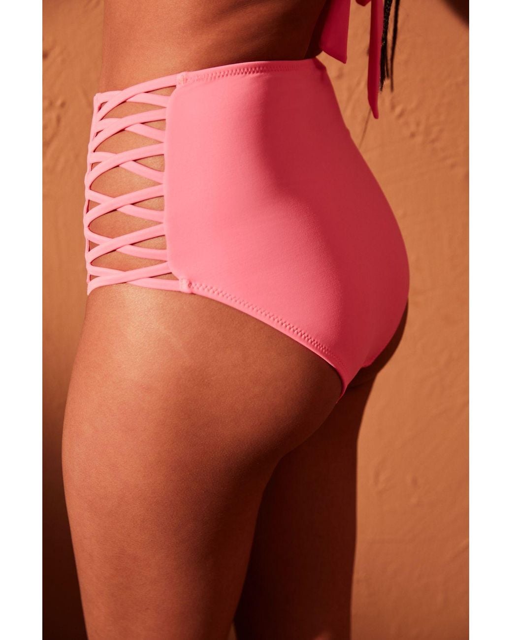 Penti Orange High-Waist Cut-Out Hipster Bikini Bottoms