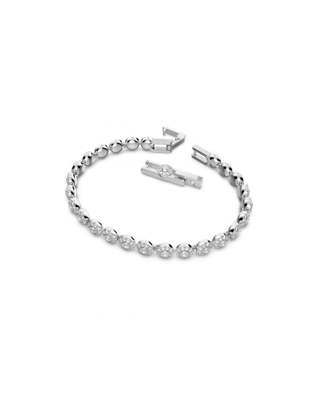 Swarovski White 'Angelic' Base Metal Bracelet