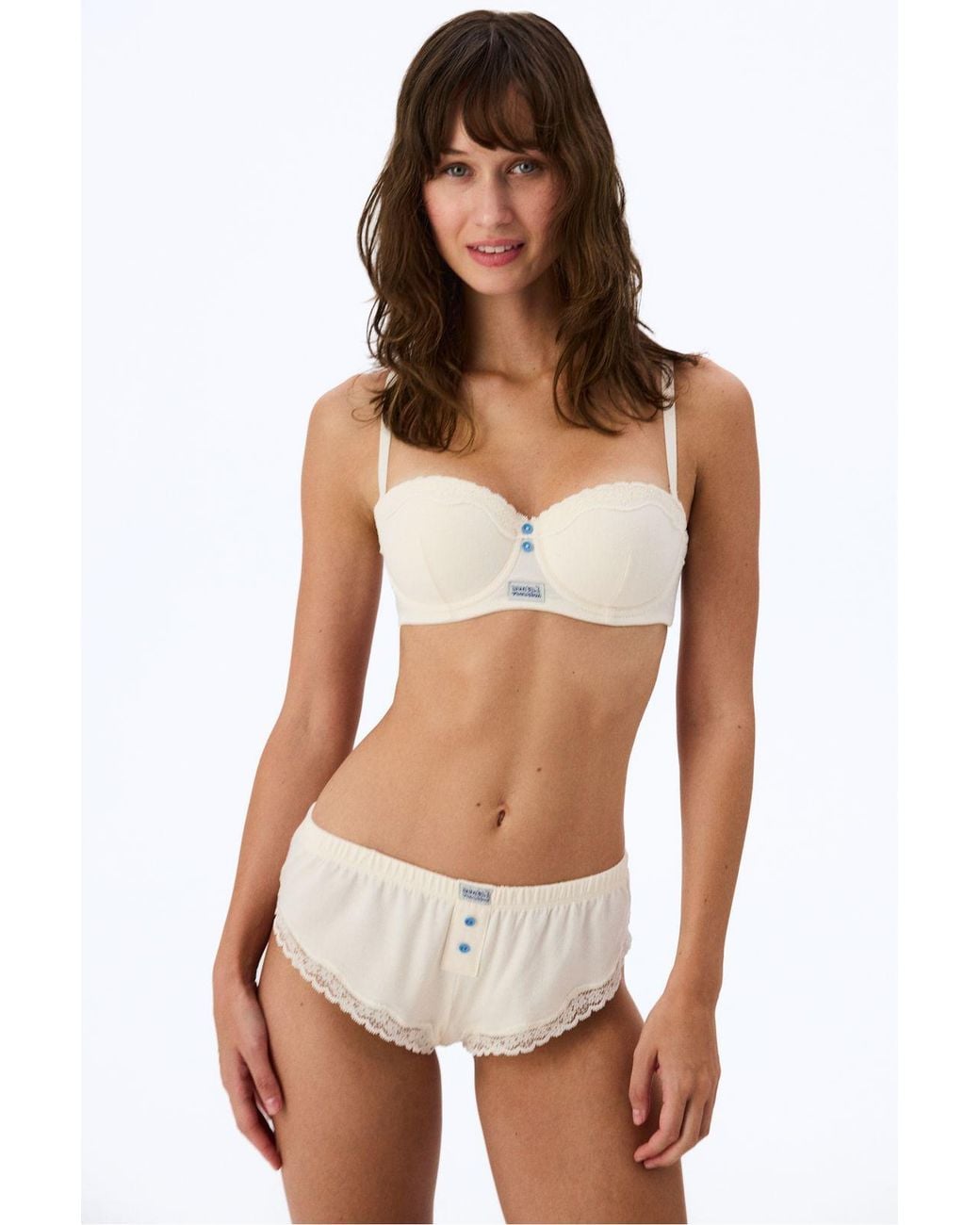 Penti Natural Stardoll Polka Dot Padded Push Up Bra