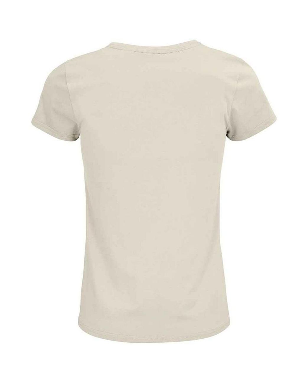 Sol's White Organic Cotton Crew-Neck T-Shirt