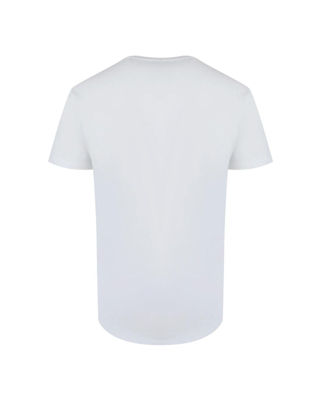 Palm Angels White Tonal Classic Logo T-Shirt Cotton for men