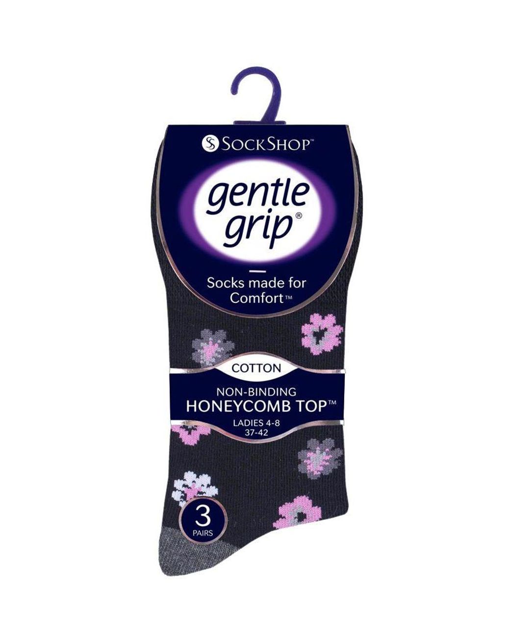 Gentle Grip Black Gentle Grip Womens