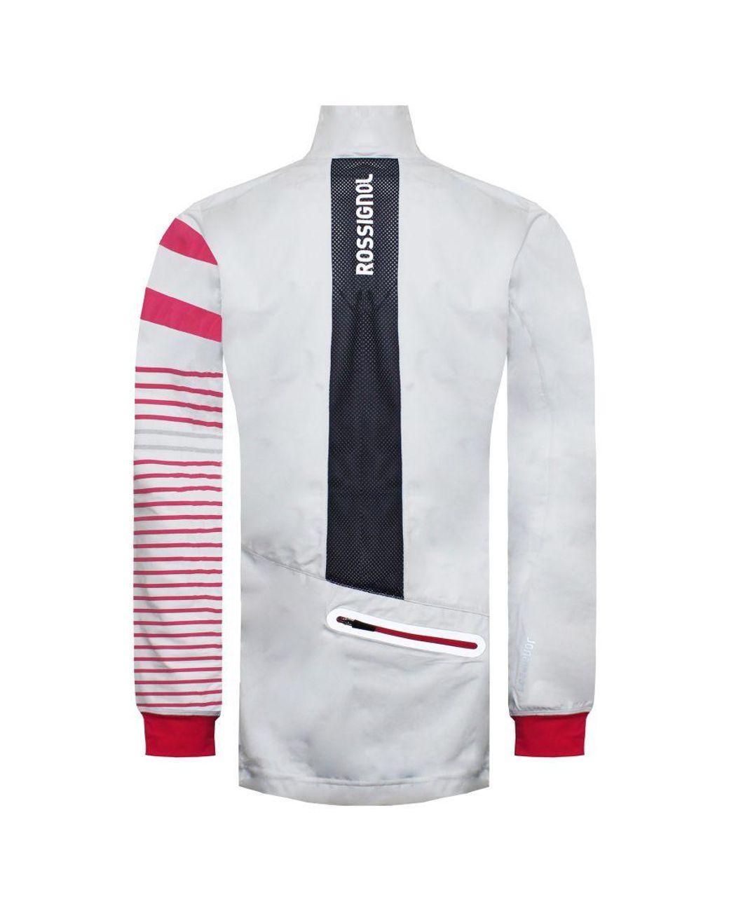 Rossignol White Long Sleeve Zip Up/ Ski Softshell Jacket Rlfwj22 100