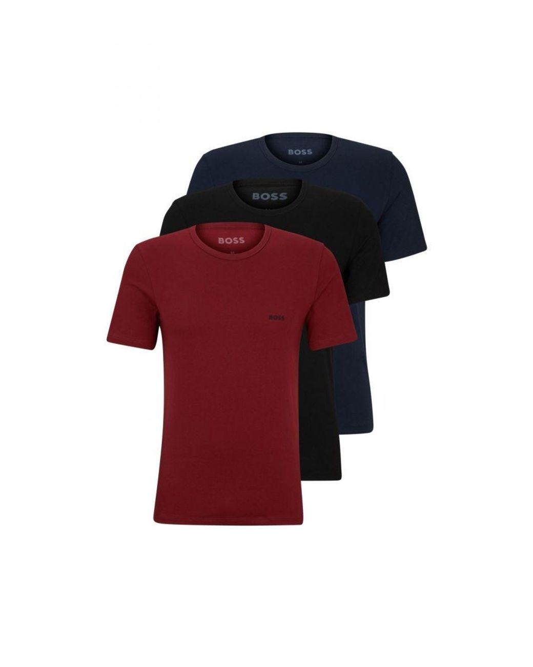 Burgundy hugo clearance boss t shirt