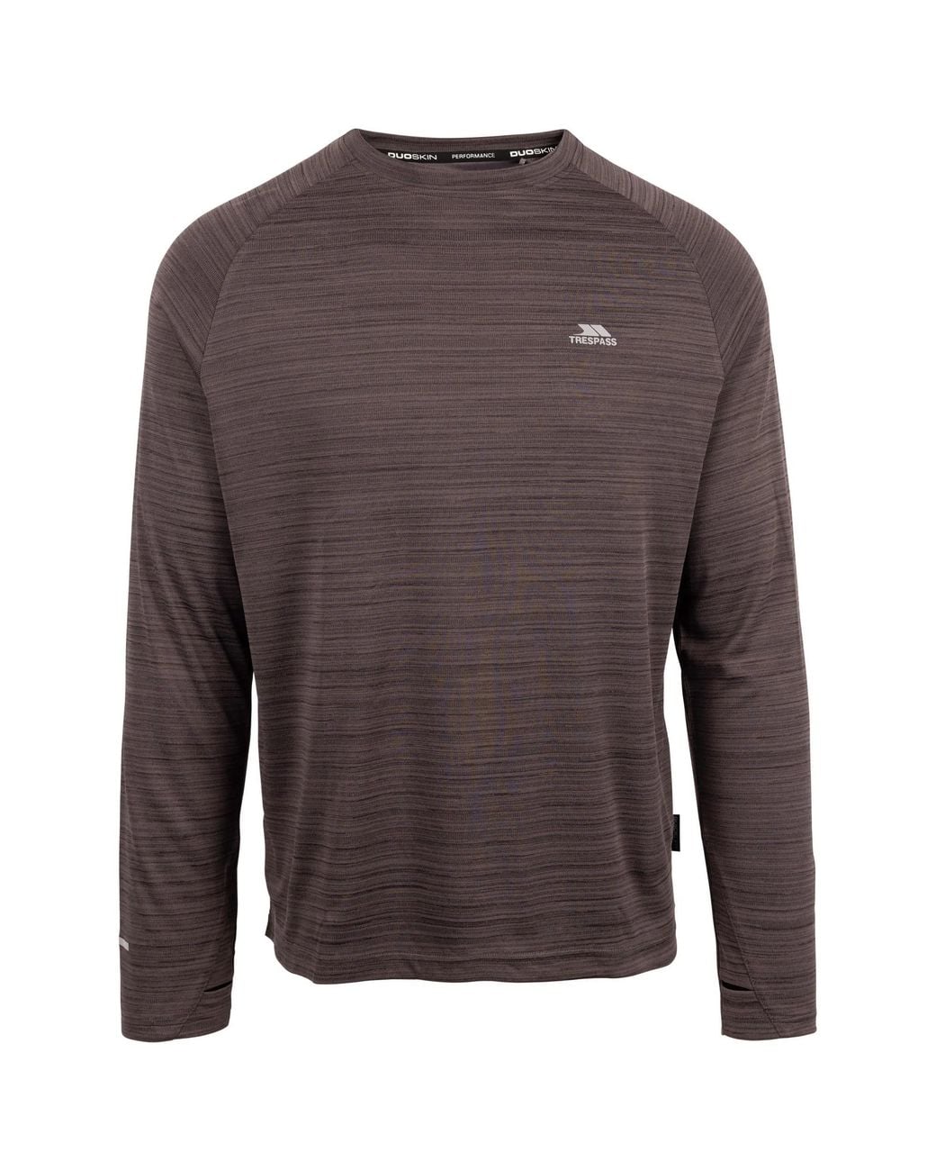 Trespass Brown Adamo Active T-Shirt Marl) for men