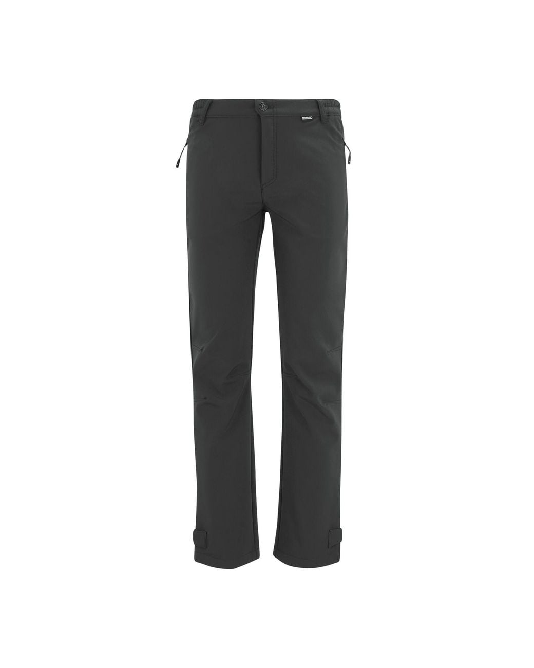 Regatta Gray Geo Softshell Hiking Trousers (Ash) for men