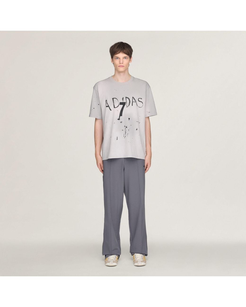 Adidas Originals Gray Song For The Mute 007 Track Pants
