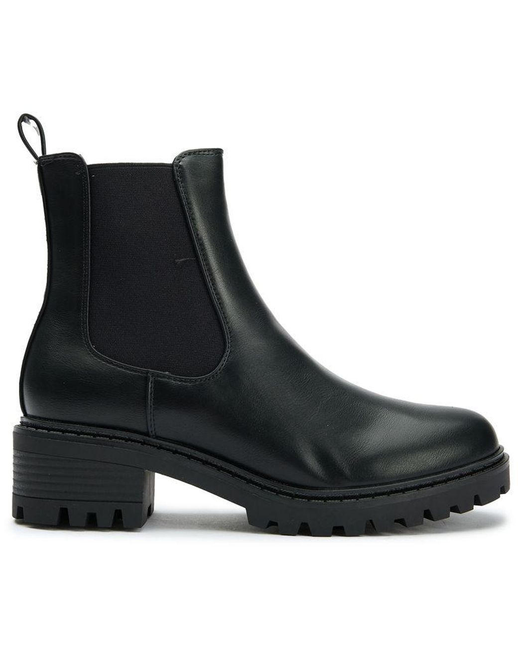 SOLESISTER Black Jade Chelsea Boots