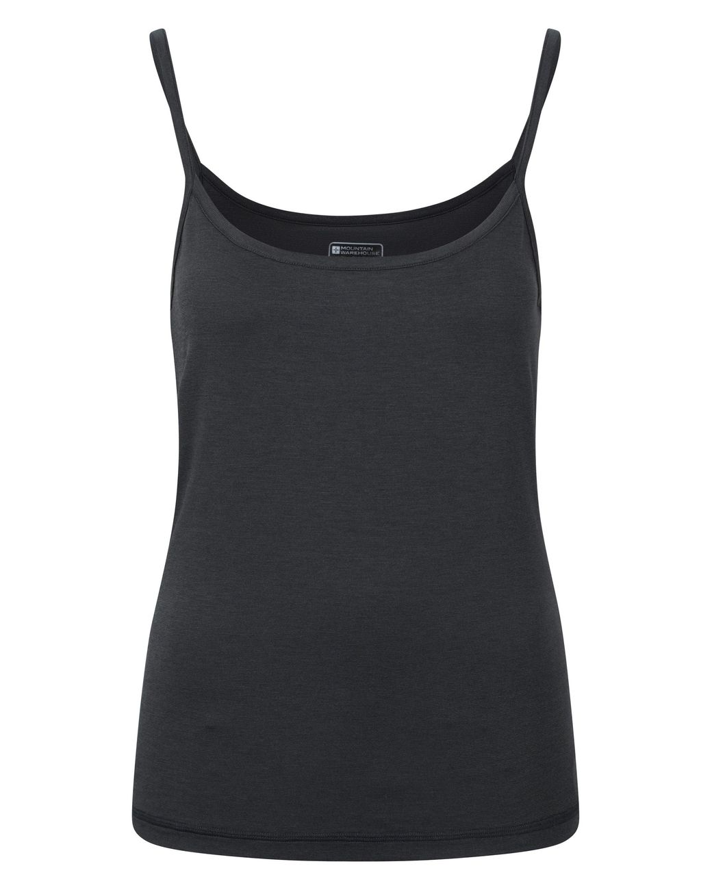 Mountain Warehouse Black 'Keep The Heat' Cami Top Quick Wicking Isotherm Vest