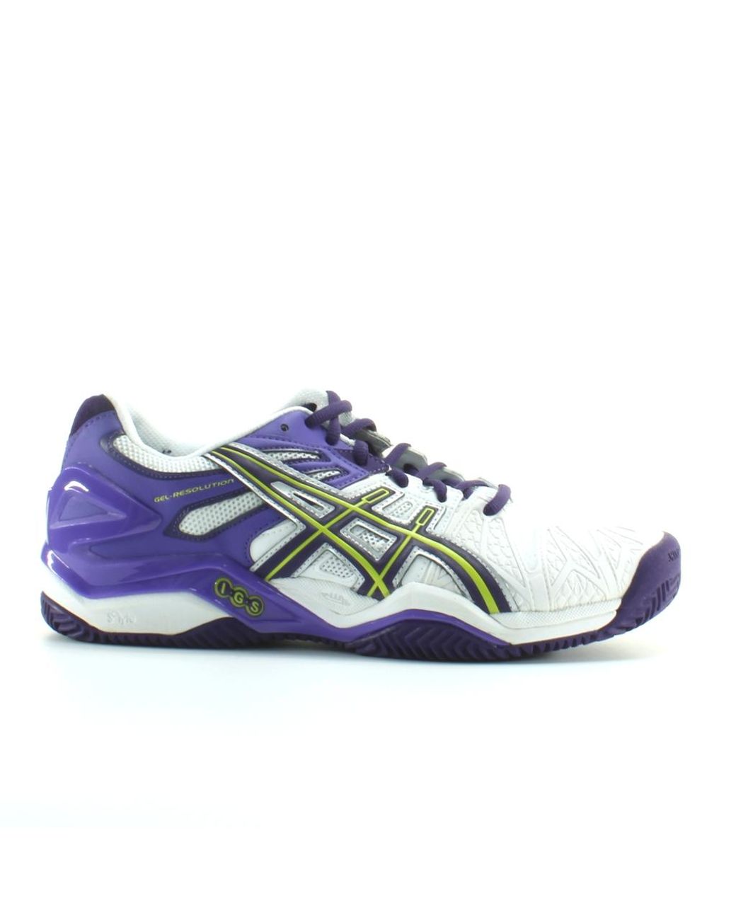 Asics Blue Gel-Resolution 5 Clay Tennis Trainers
