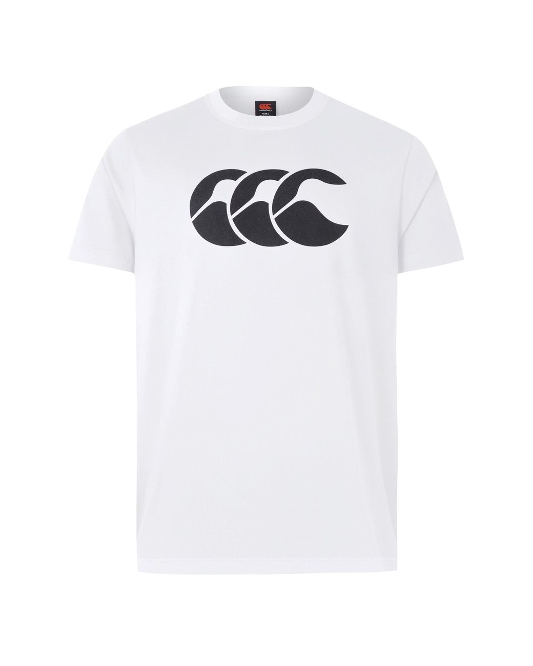 Canterbury White Logo T-Shirt for men