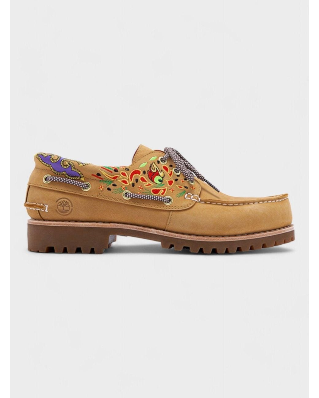 Timberland Brown Clot X 3-Eye Classic Boat Shoe for men