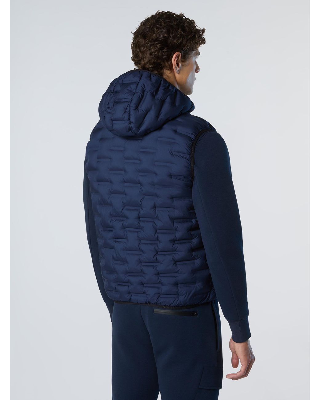 North Sails Vest Laser in het Blue voor heren