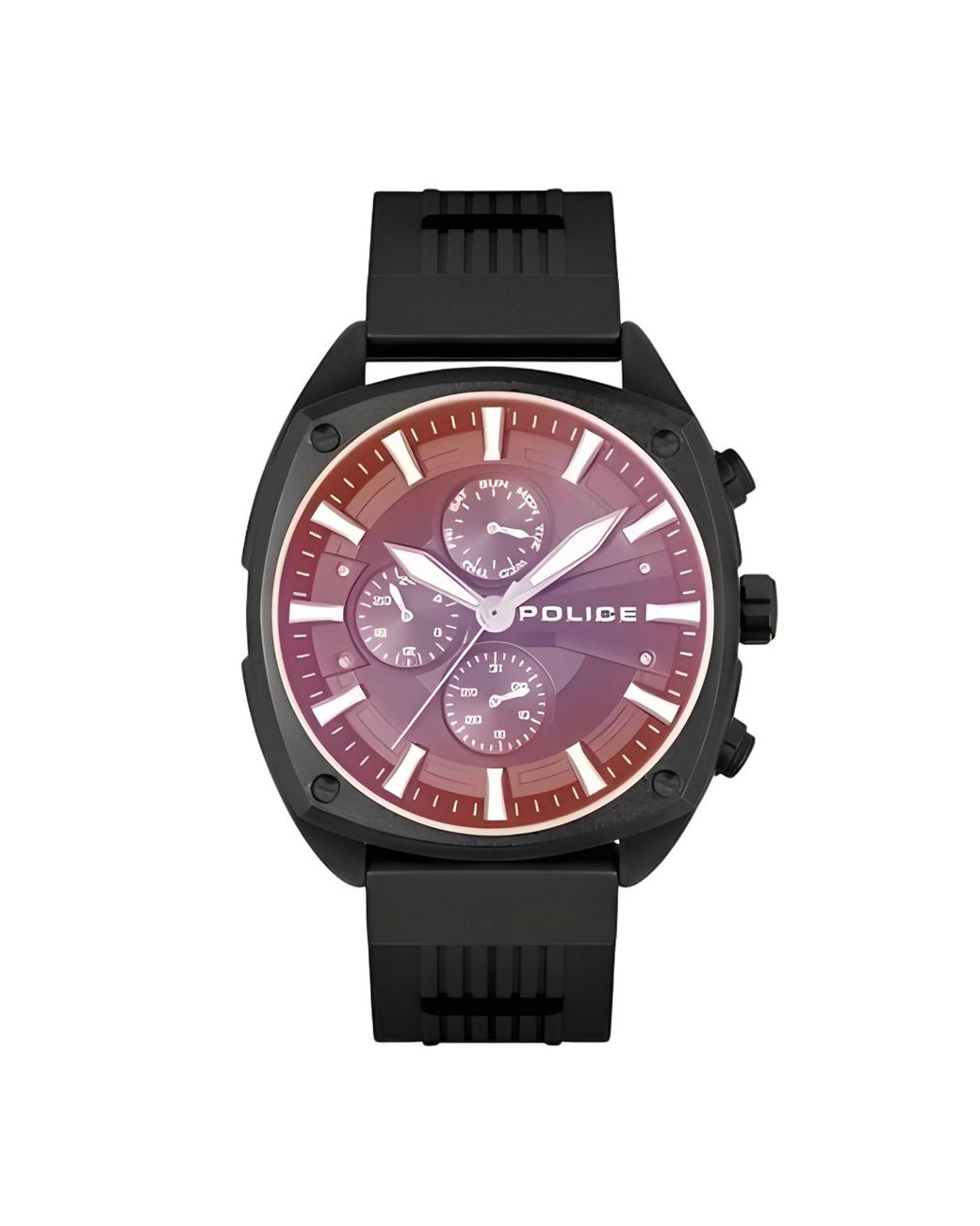 Police Pink Watch Quartz Stainless Steel for men