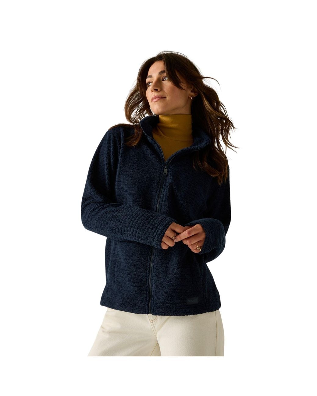 Regatta Blue Ladies Heidy Full Zip Fleece Jacket