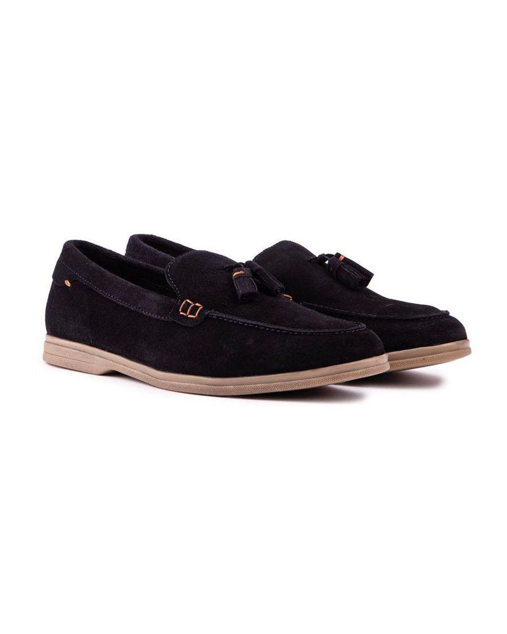 Silver Street London Blue Wembley Shoes for men