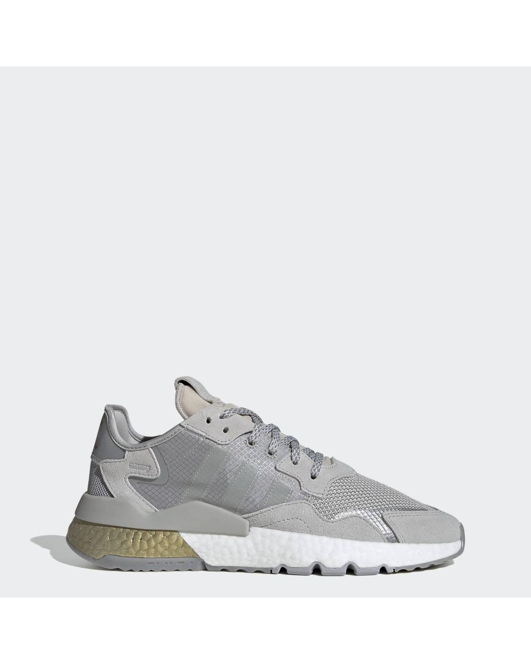 Adidas Originals Gray Nite Jogger Shoes for men