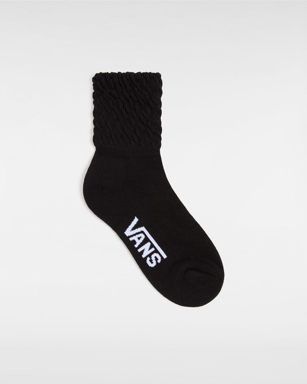 Vans Black Scrunch Crew Socks (1 Pair)