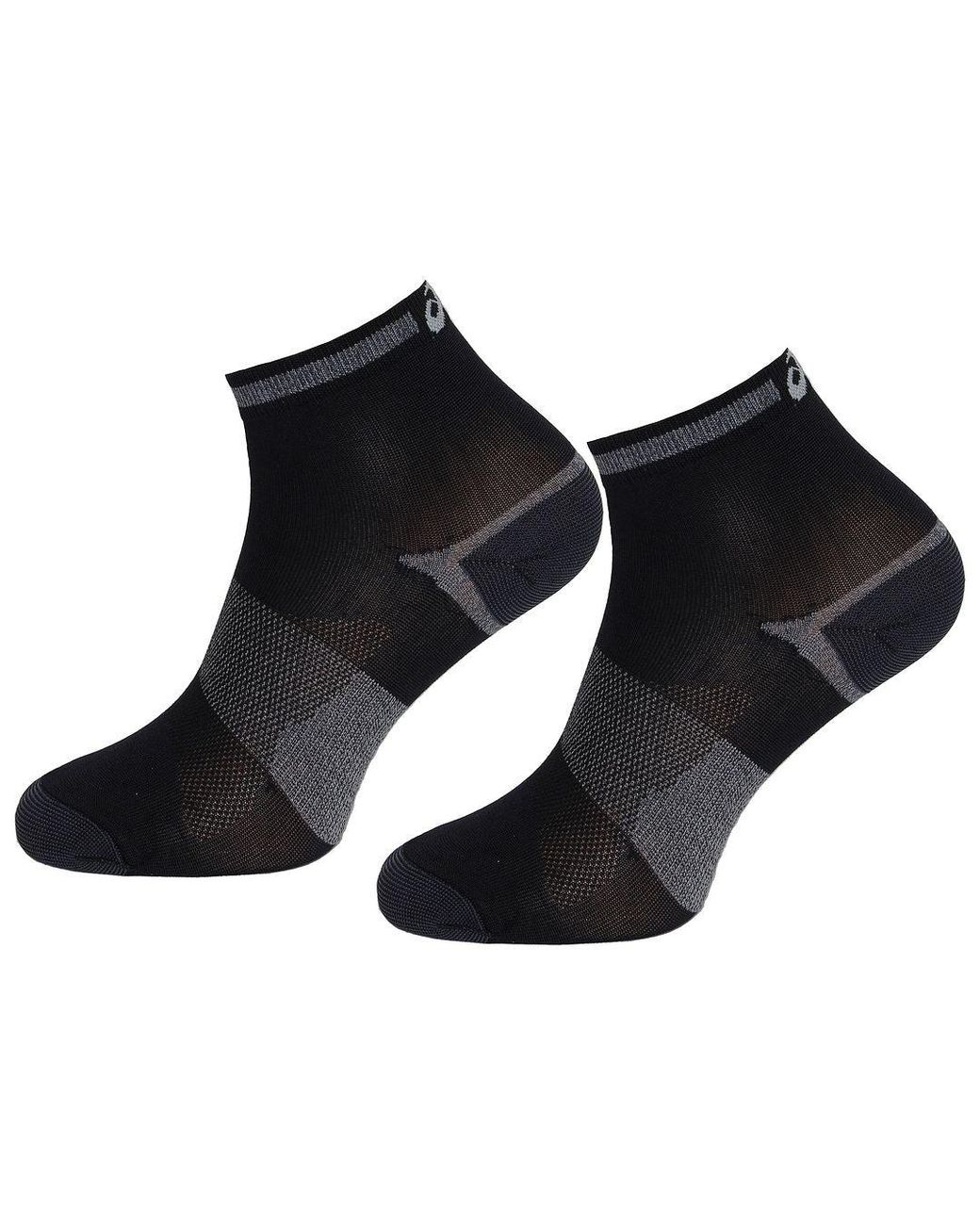 Asics Black 2-Pack Lyte Socks for men