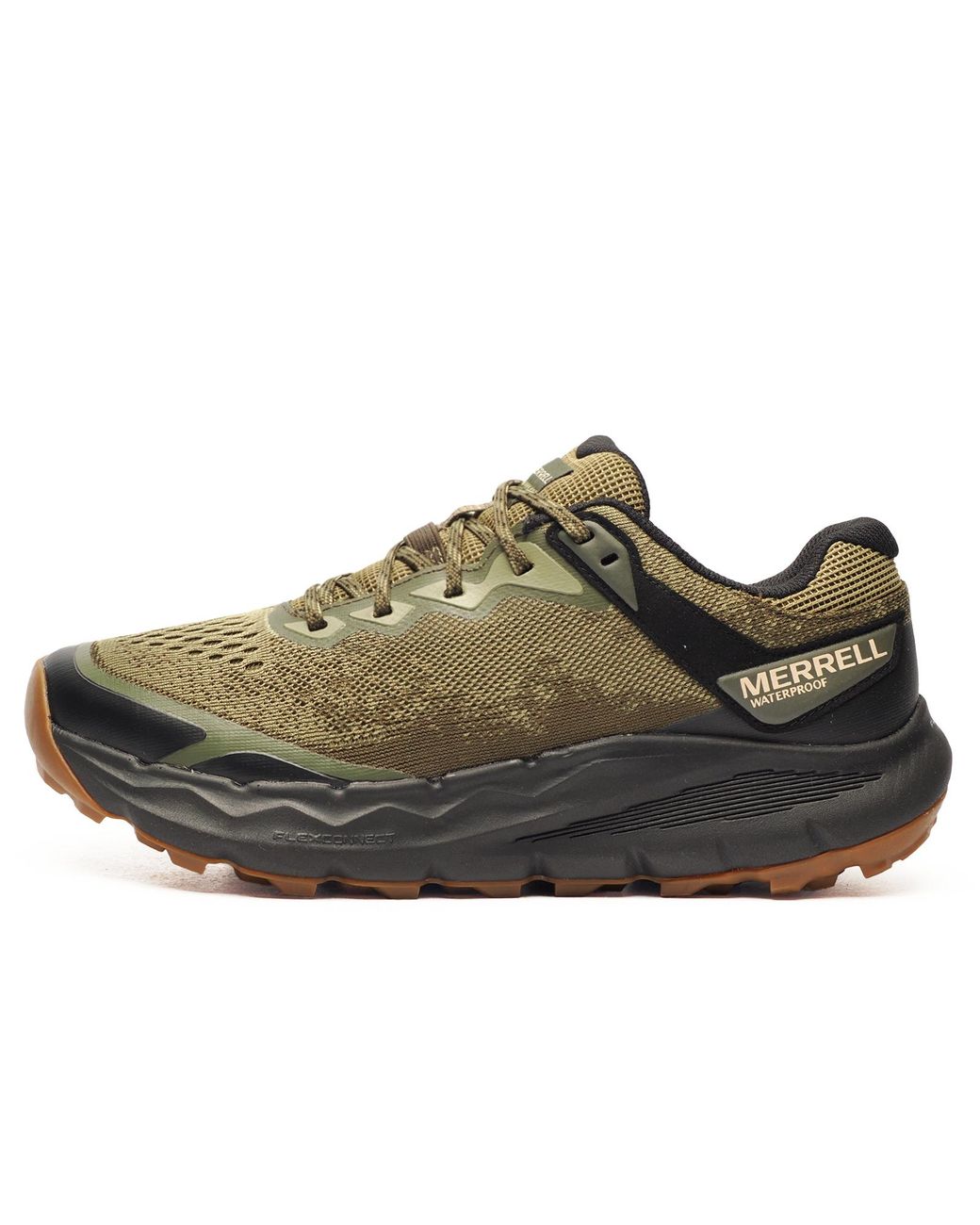 Merrell Black Nova 4 Waterproof Trail Running Shoes for men