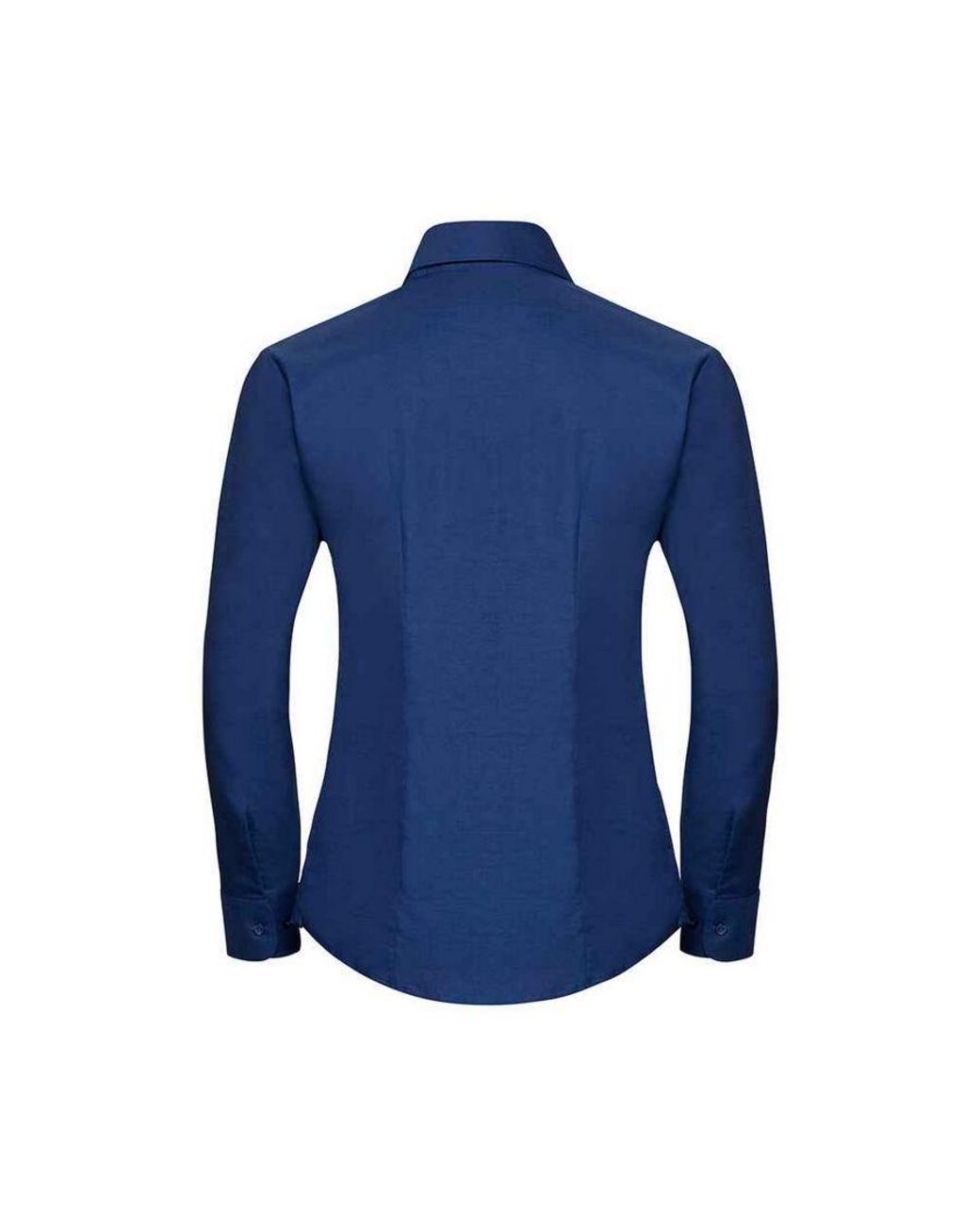 Russell Blue Collection /Ladies Oxford Long-Sleeved Shirt (Bright Royal)
