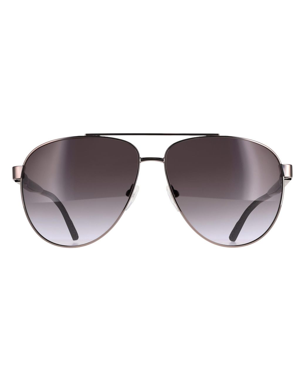 Calvin Klein Brown Aviator Dark Gunmetal Gradient Ck21132S for men