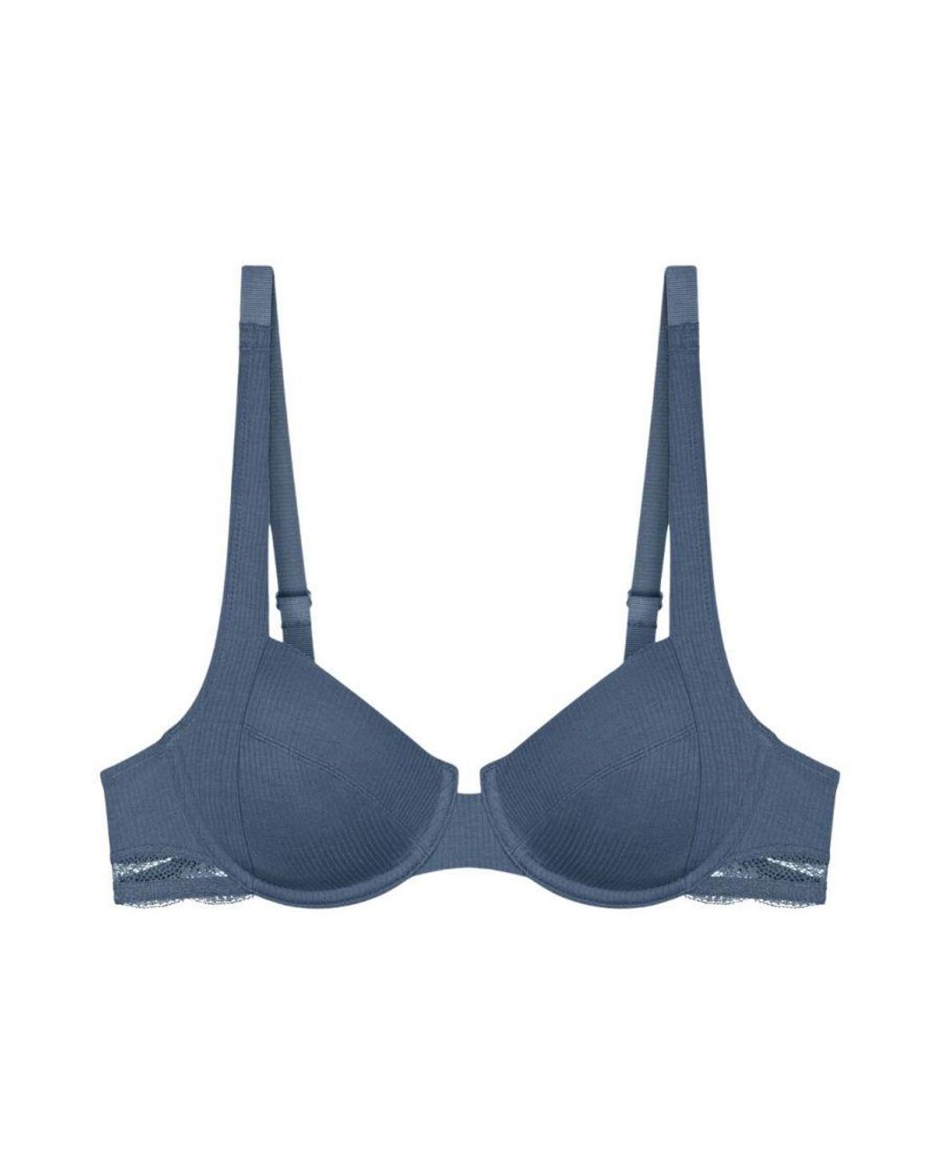 Triumph Blue Natural Spotlight Moulded Bra