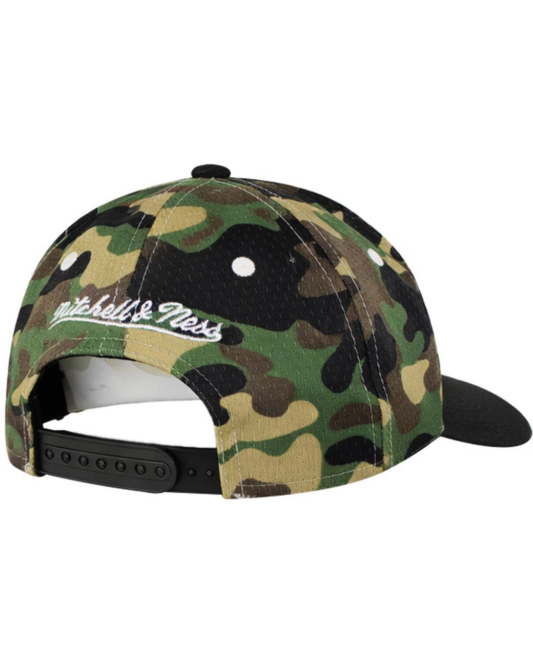 Mitchell & Ness Green Nba Toronto Raptors Mesh Camo Cap