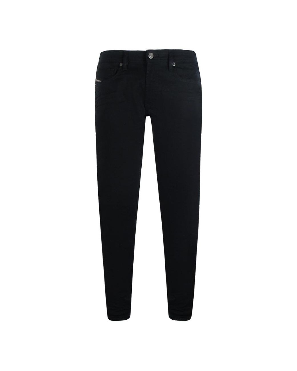 DIESEL Black 1979 Sleeker-R Denim Pants Cotton for men