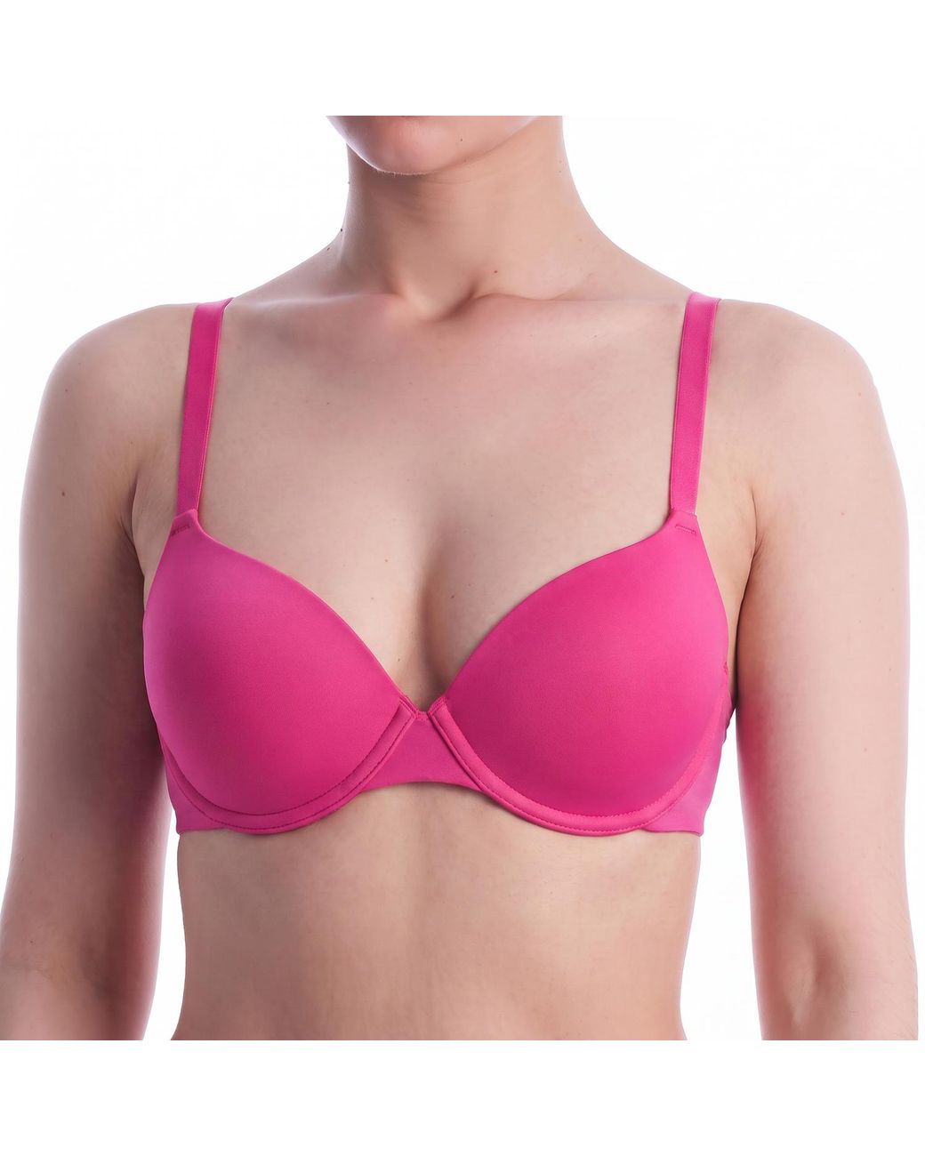 Boss Pink Balconette Bra With Molded Cups And Underwire 50502738