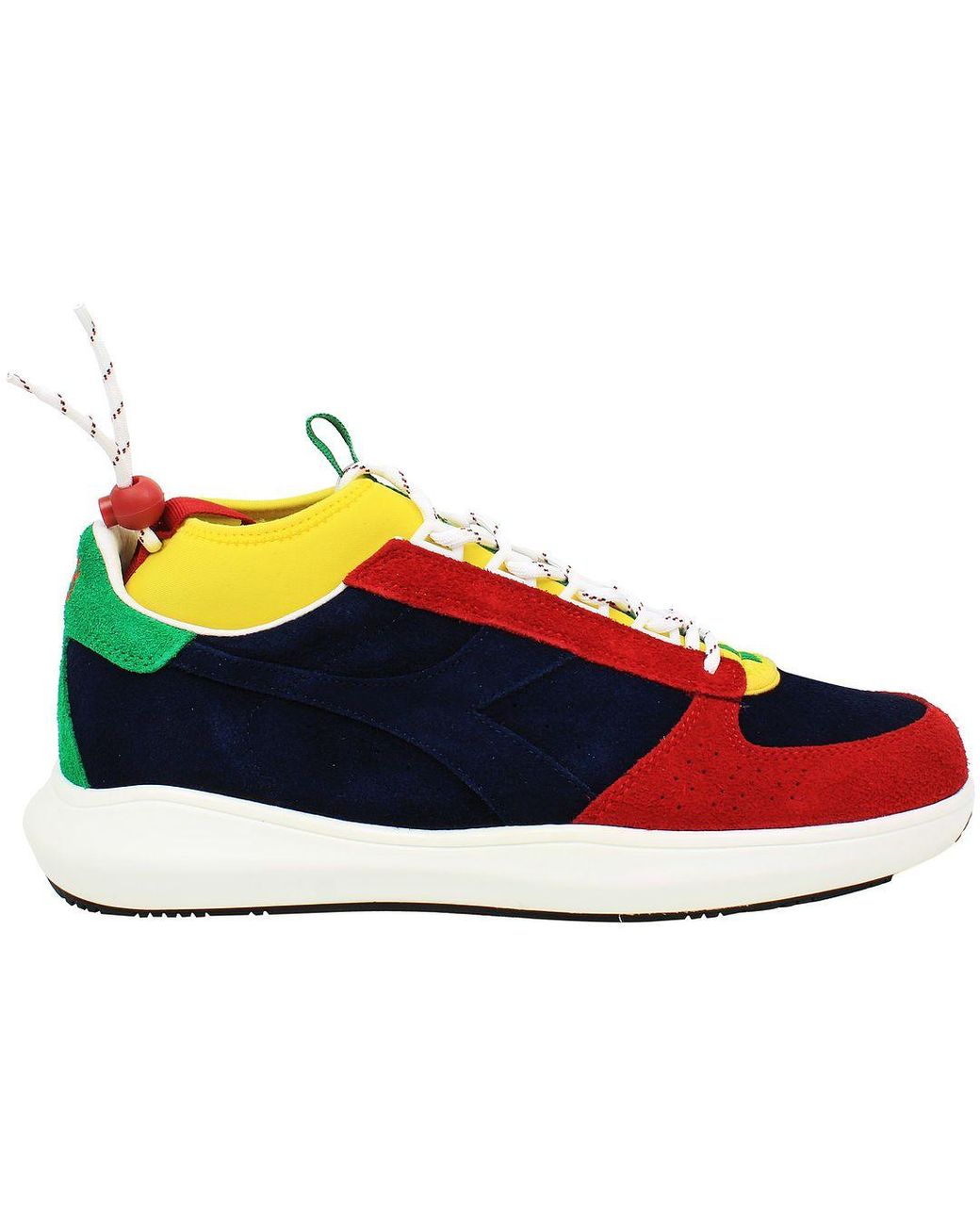 Diadora Blue B.Elite Sailing Multicoloured Trainers for men