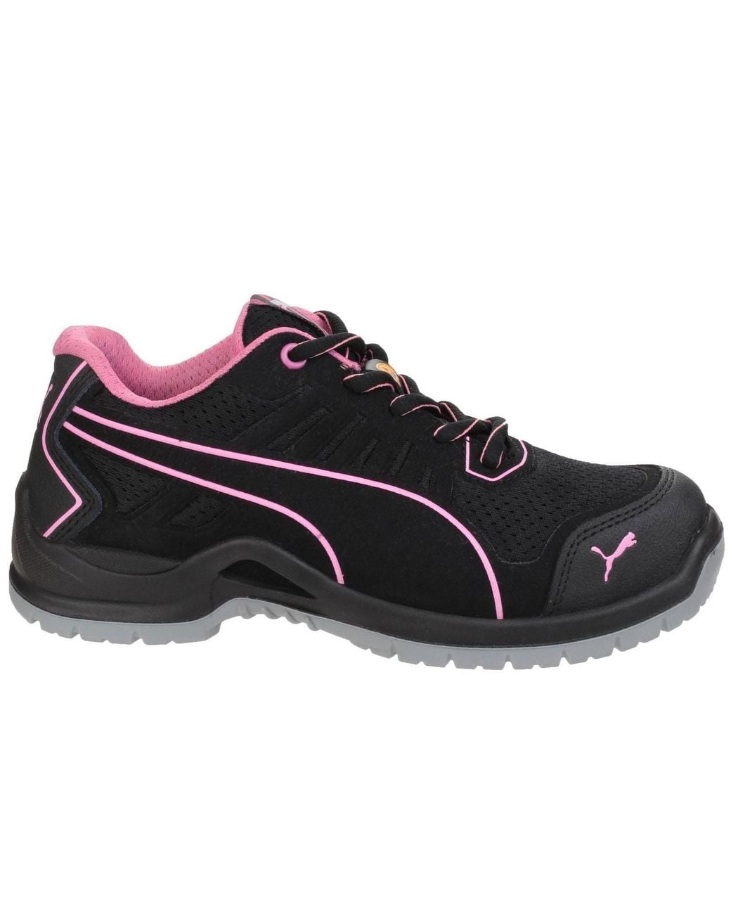 PUMA Black Fuse Tech Lightweight Ladies Trainer