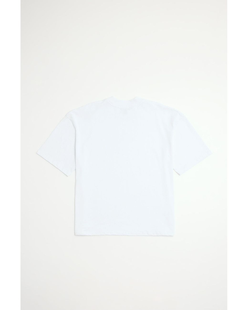 BoohooMAN White Oversized Boxy Heavyweight 0 Feet Away T-Shirt for men