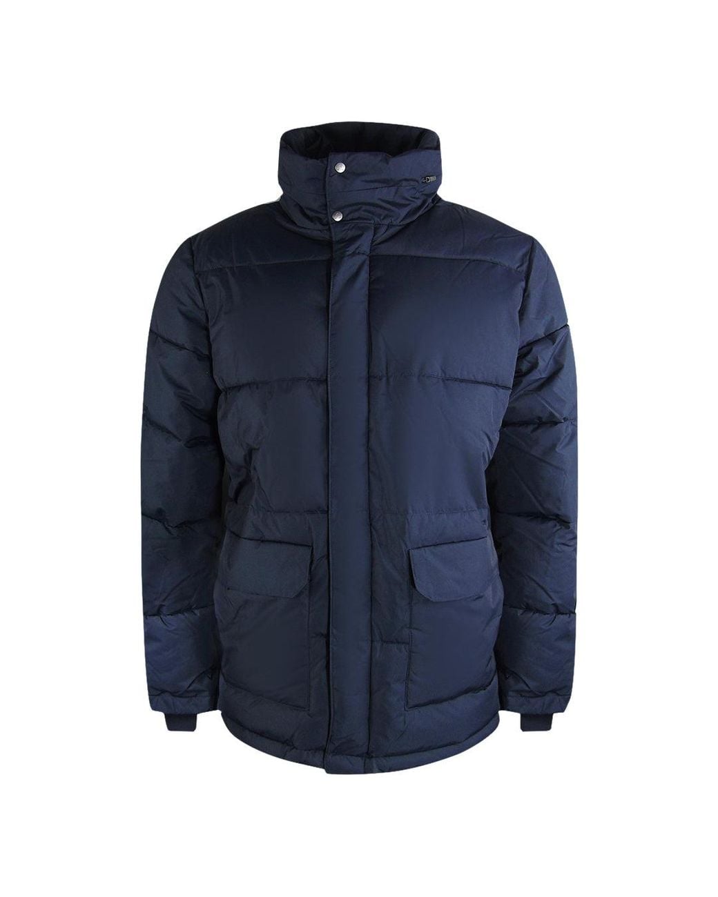 Aquascutum Blue Active Puffer Jacket for men