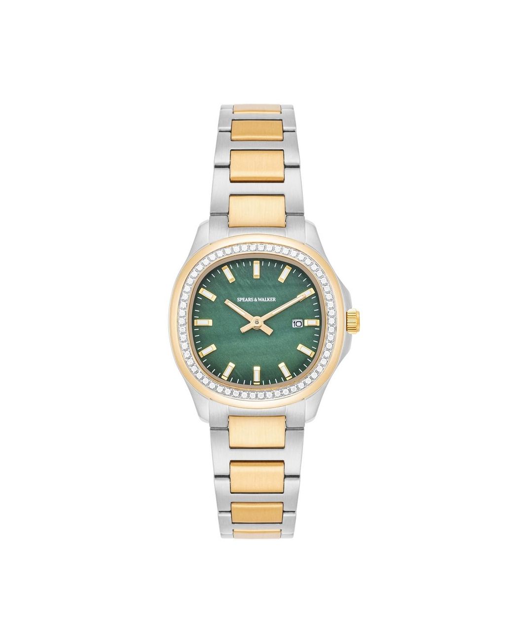 Spears & Walker Metallic Stainless Steel Watch Approx. 32.4 Mm