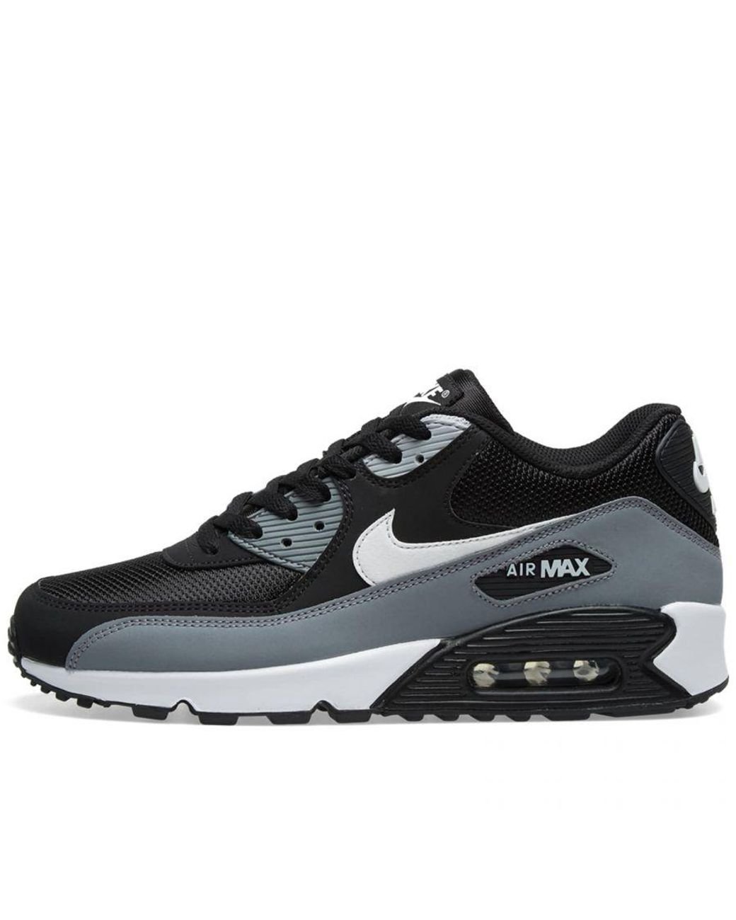 Nike Air Max 90 Essential Trainers in Black Lyst UK