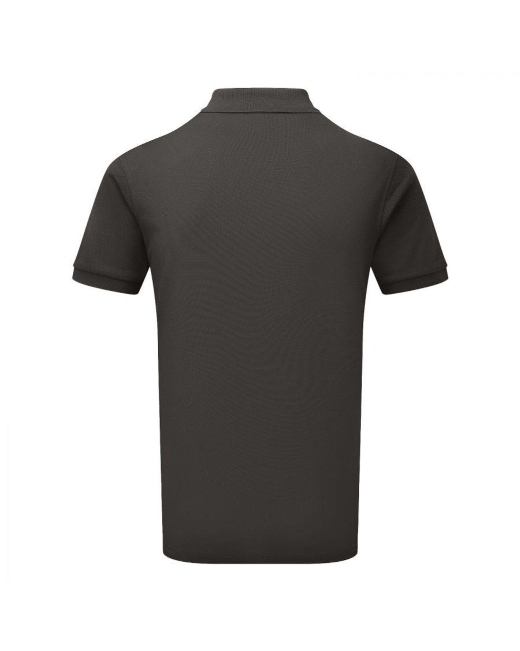 Asquith & Fox Black Glacier Tech Polo Shirt for men