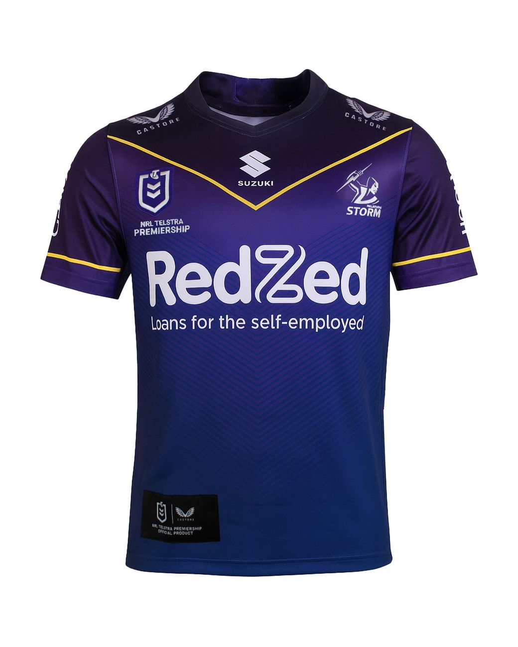 Castore Blue Melbourne Storm Replica Home Jersey for men