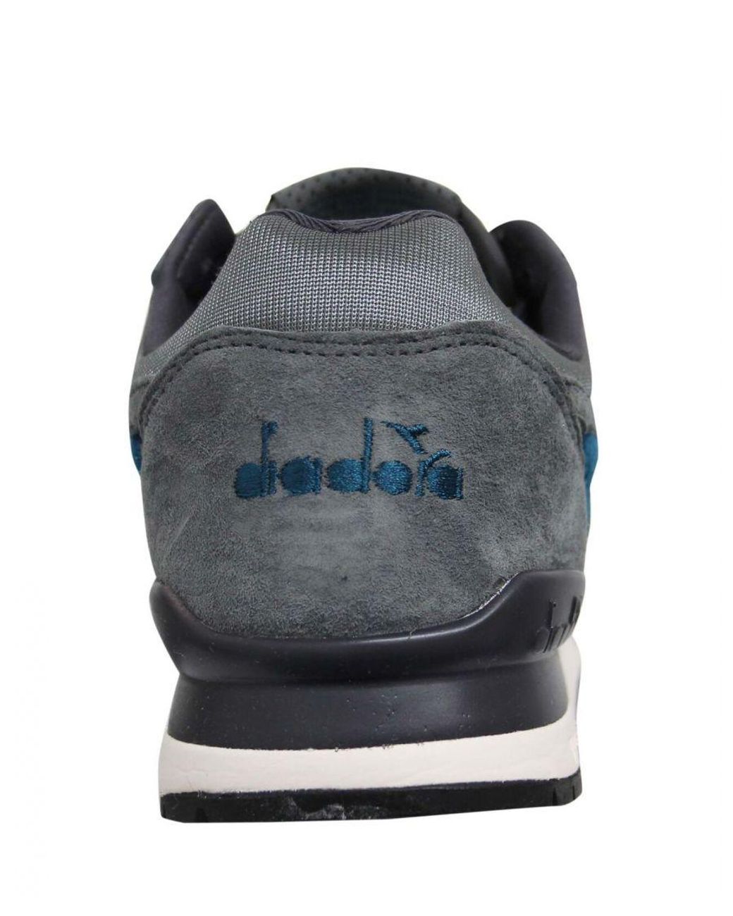 Diadora Blue Intrepid Premium Trainers Leather for men