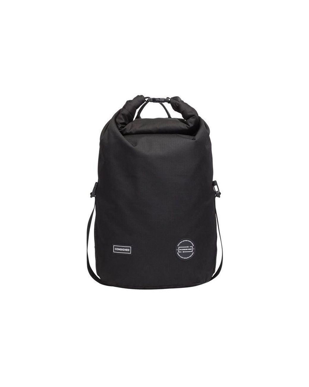 Consigned clip backpack in black sale