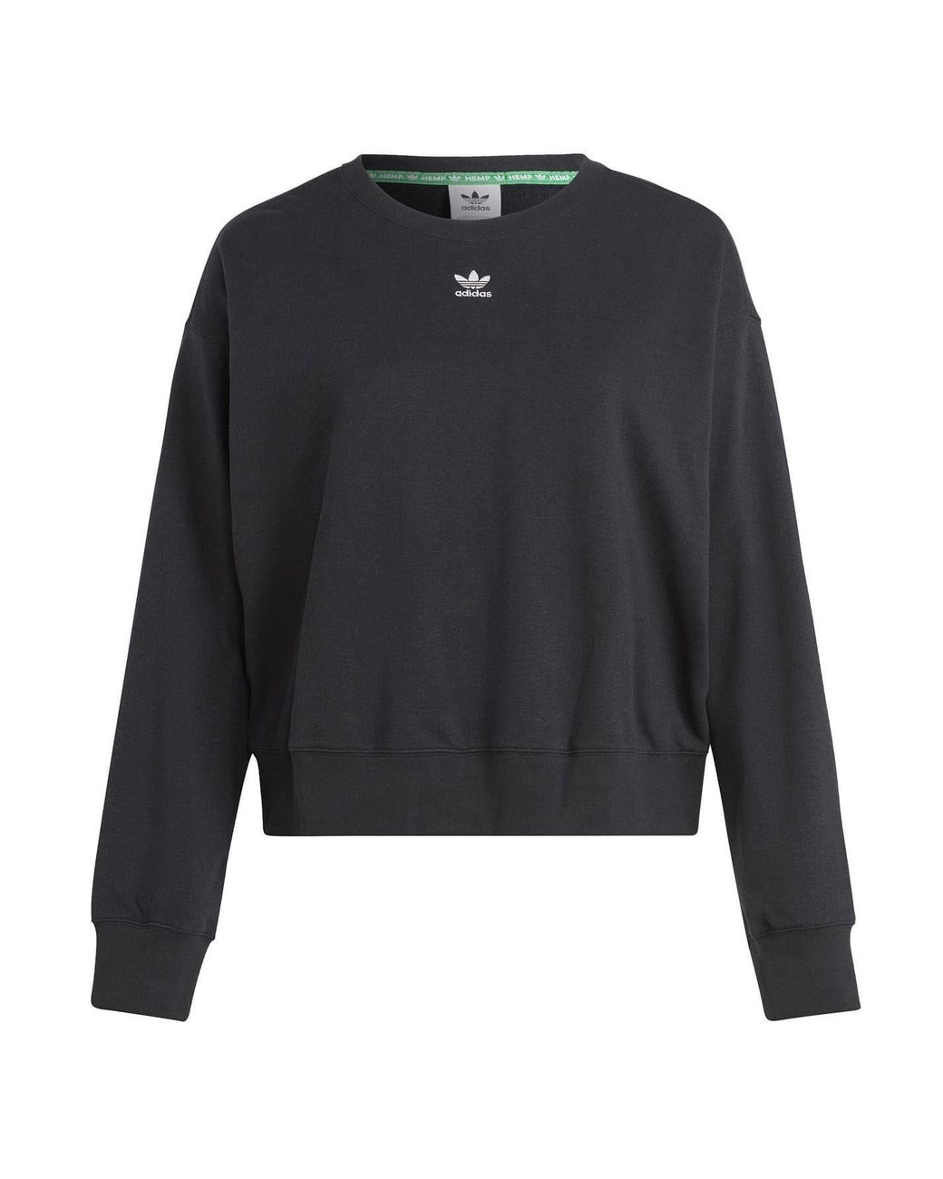 Adidas Originals Black Crew Sweatshirt