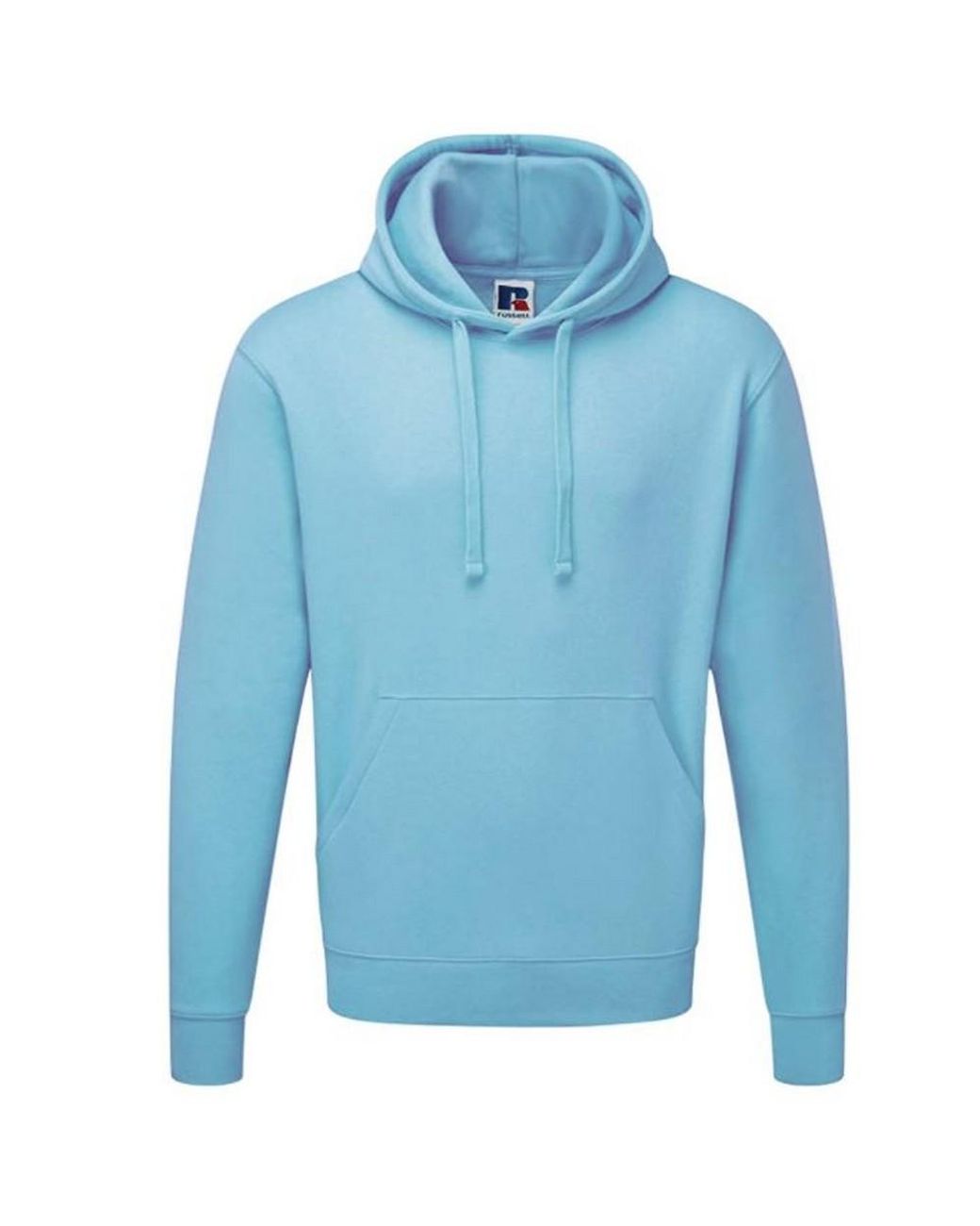 Russell Blue Colour Hooded Sweatshirt Hoodie (Sky) for men