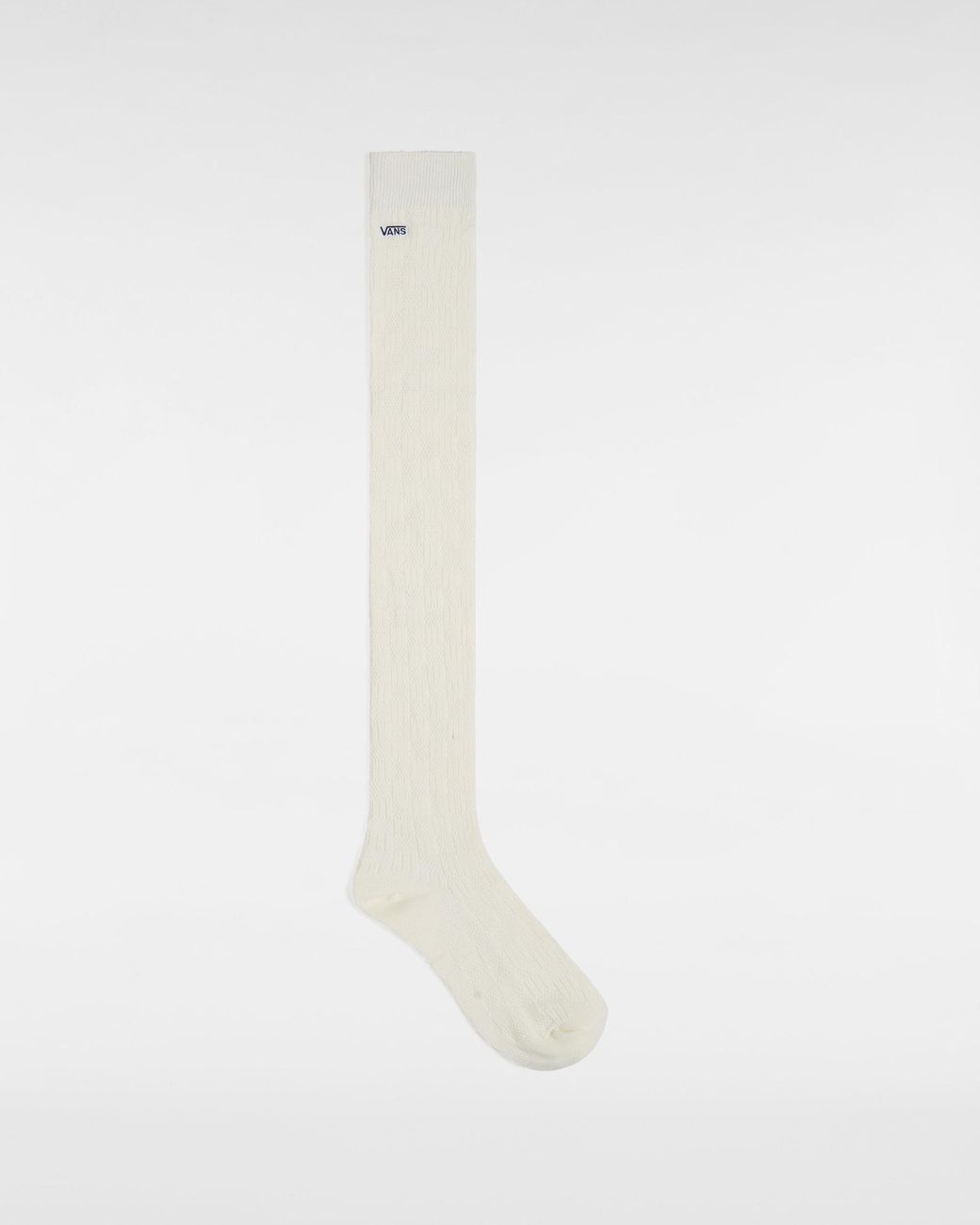 Vans White Check Tall Crew Socks