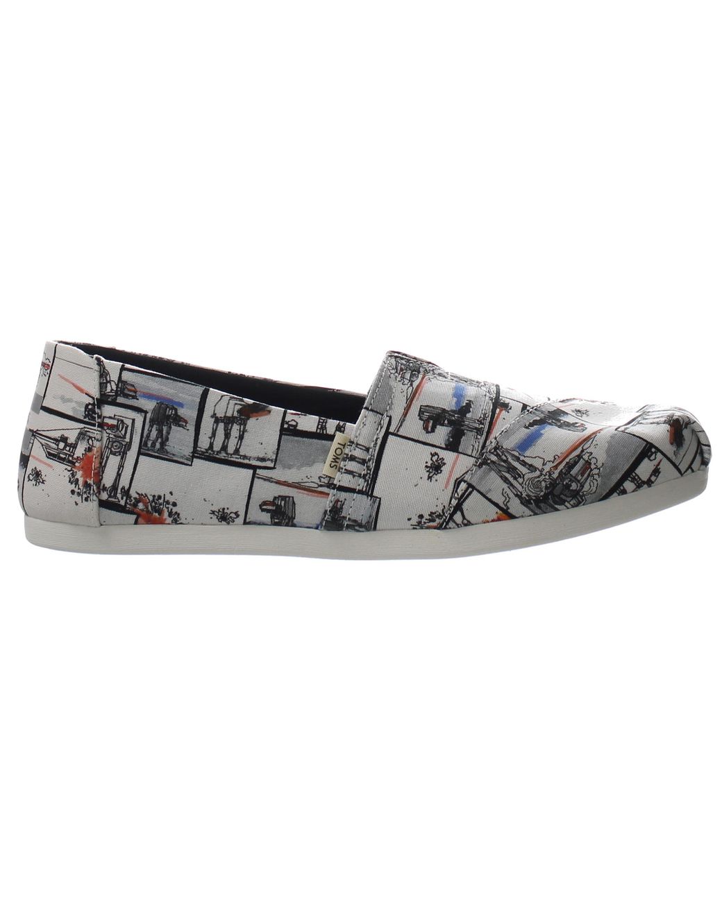TOMS Gray X Star Wars Espadrilles Canvas