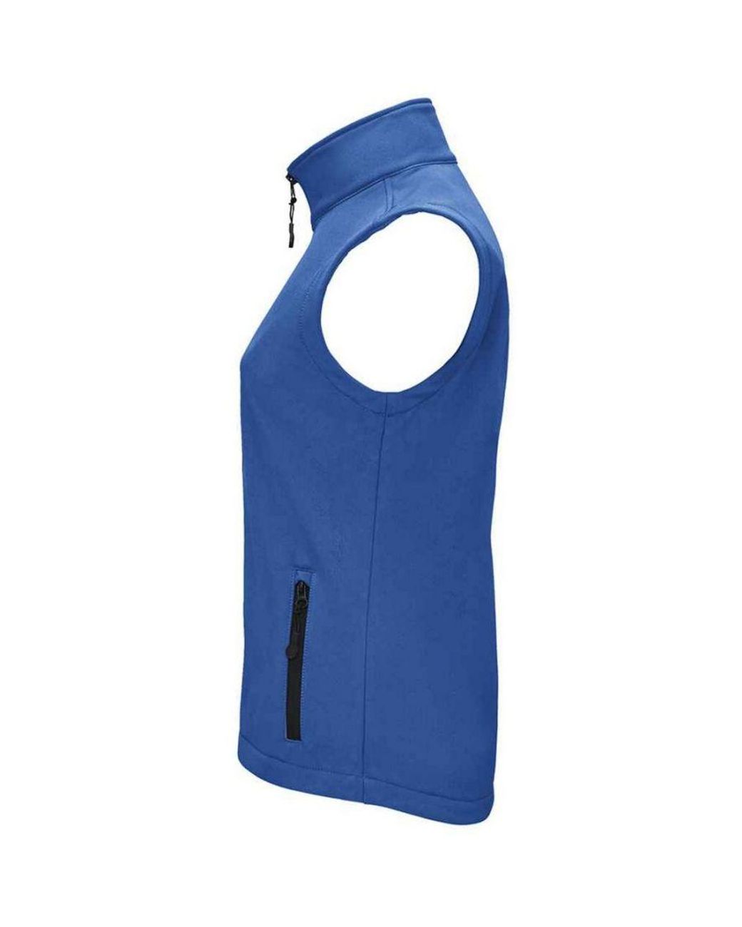 Sol's Blue Ladies Race Softshell Gilet (Royal)