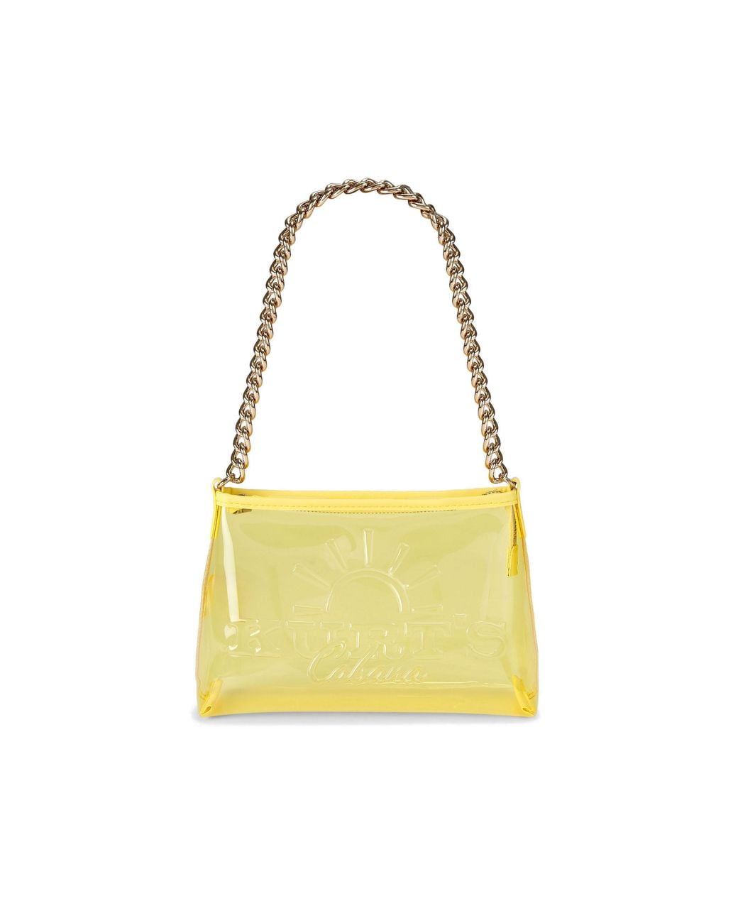 Kurt Geiger Yellow Kc Sm Shoulder Bag