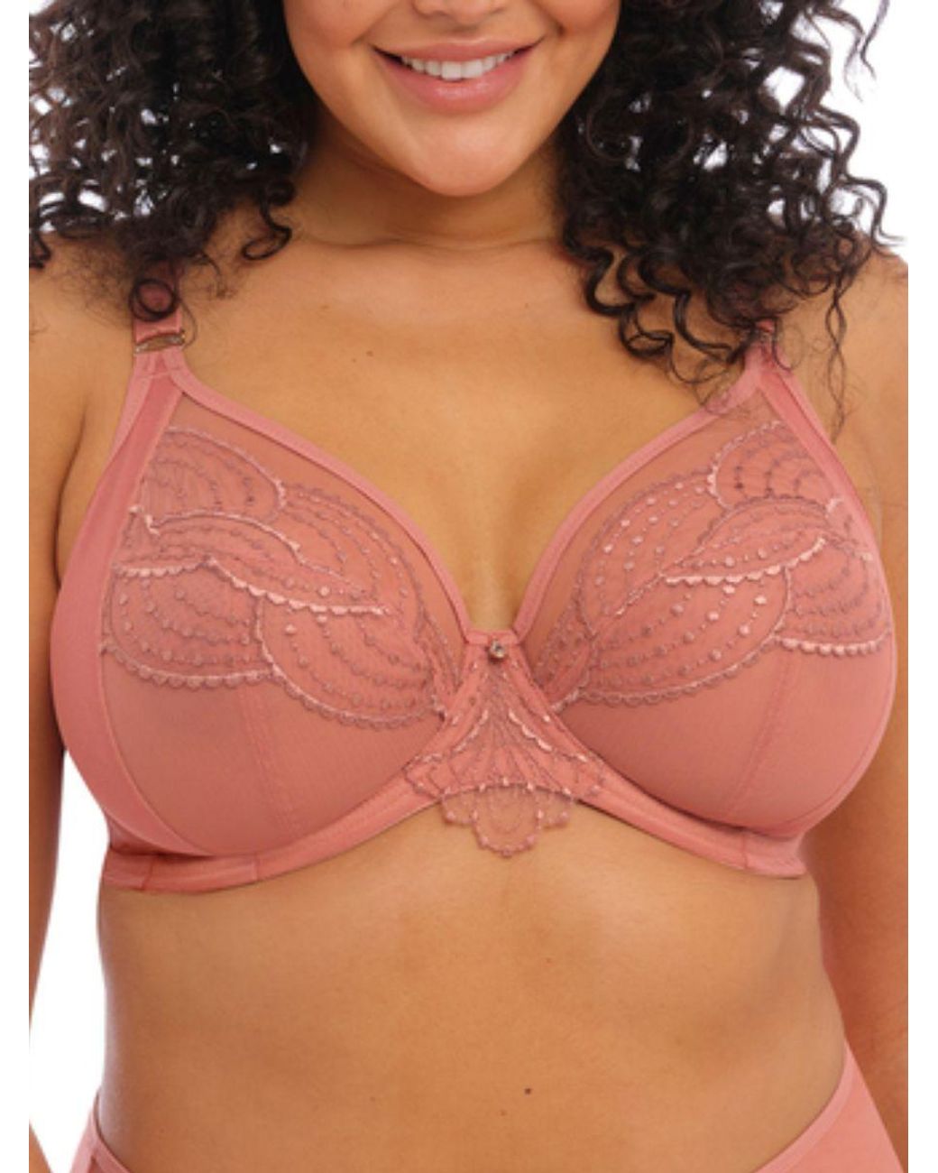Elomi Pink Priya Plunge Bra