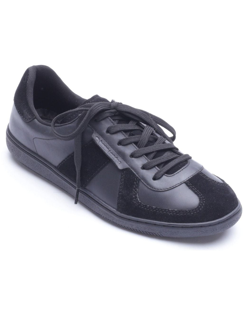 Base London Blue Tommo Leather Trainers for men