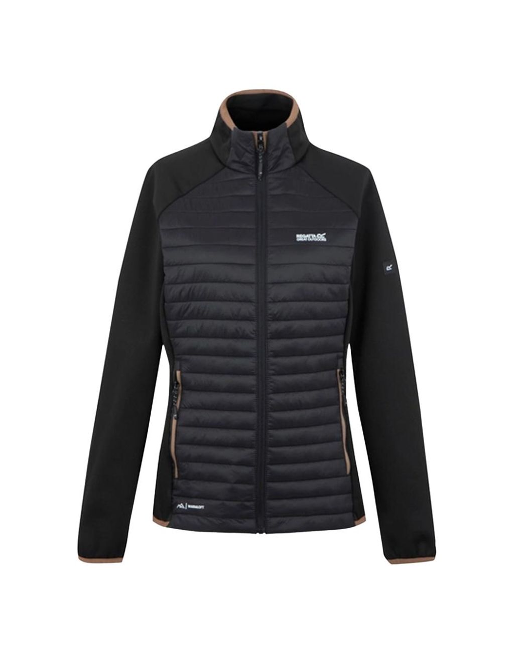 Regatta Black Ladies Clumber Hybrid Jacket
